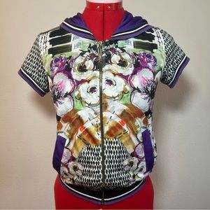 Waggon from Paris Tracksuit Zip Up Jacket and Pants Set Size Small